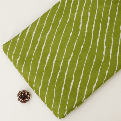 Muslin Print Chikan Embroidery Fabric
