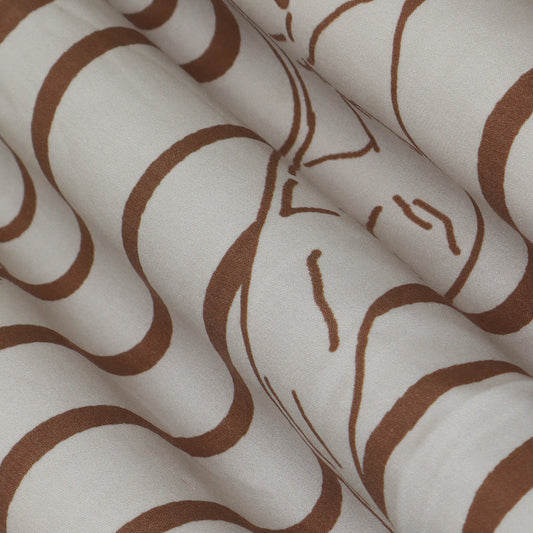 Multi-Colored Modal Print Fabric