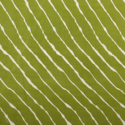 Muslin Print Chikan Embroidery Fabric