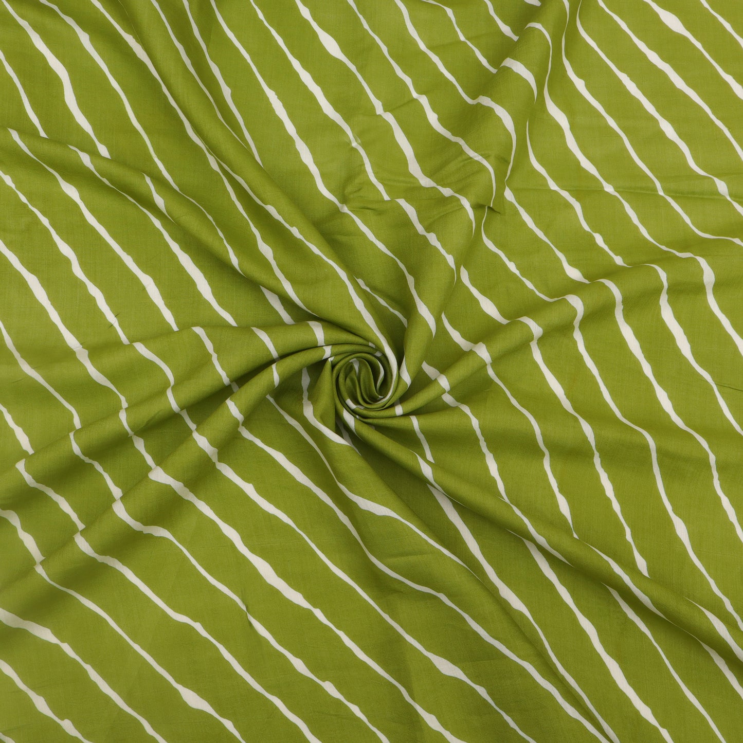 Muslin Print Chikan Embroidery Fabric