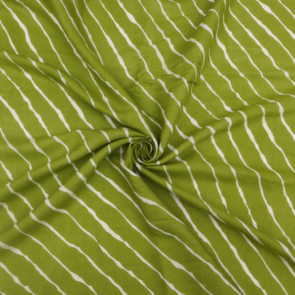 Muslin Print Chikan Embroidery Fabric