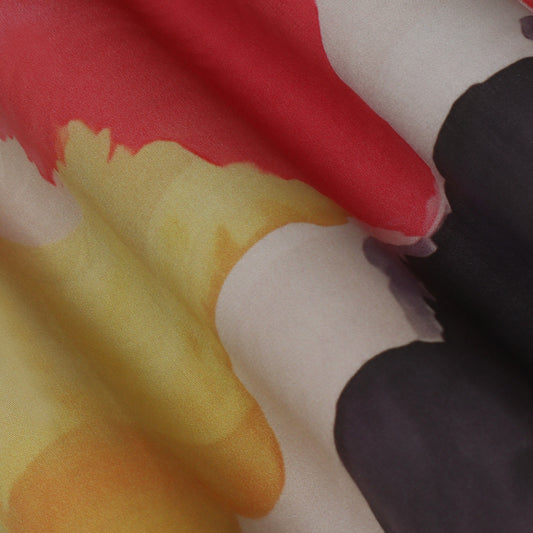 Multi-Colored Modal Print Fabric