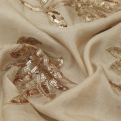 Tissue Sequins Embroidery Fabric