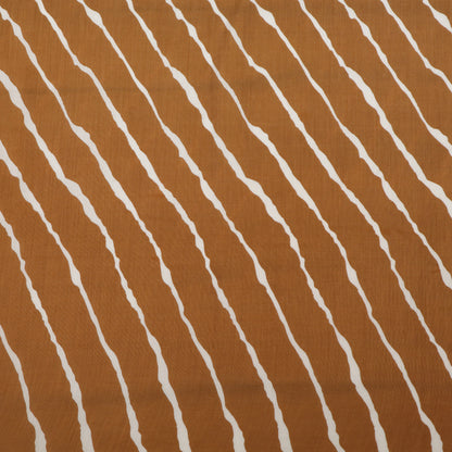 Muslin Print Chikan Embroidery Fabric
