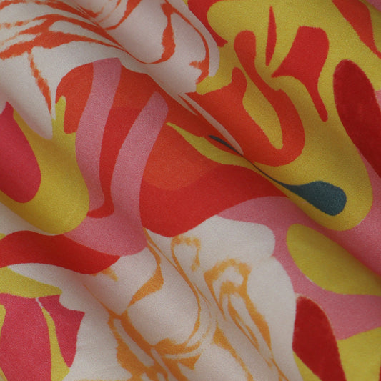 Multi-Colored Modal Print Fabric