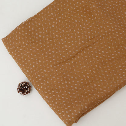 Muslin Print Chikan Embroidery Fabric
