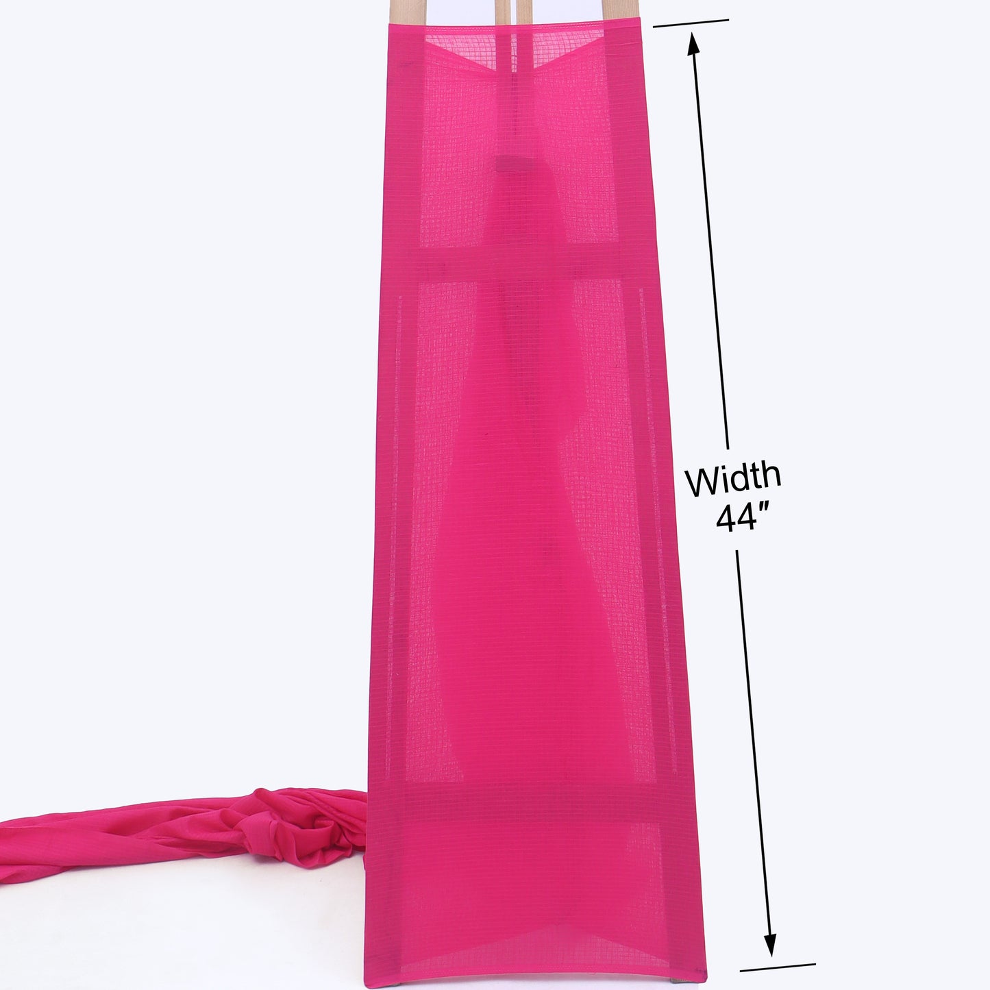 Kota Check Plain Fabric