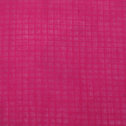 Kota Check Plain Fabric