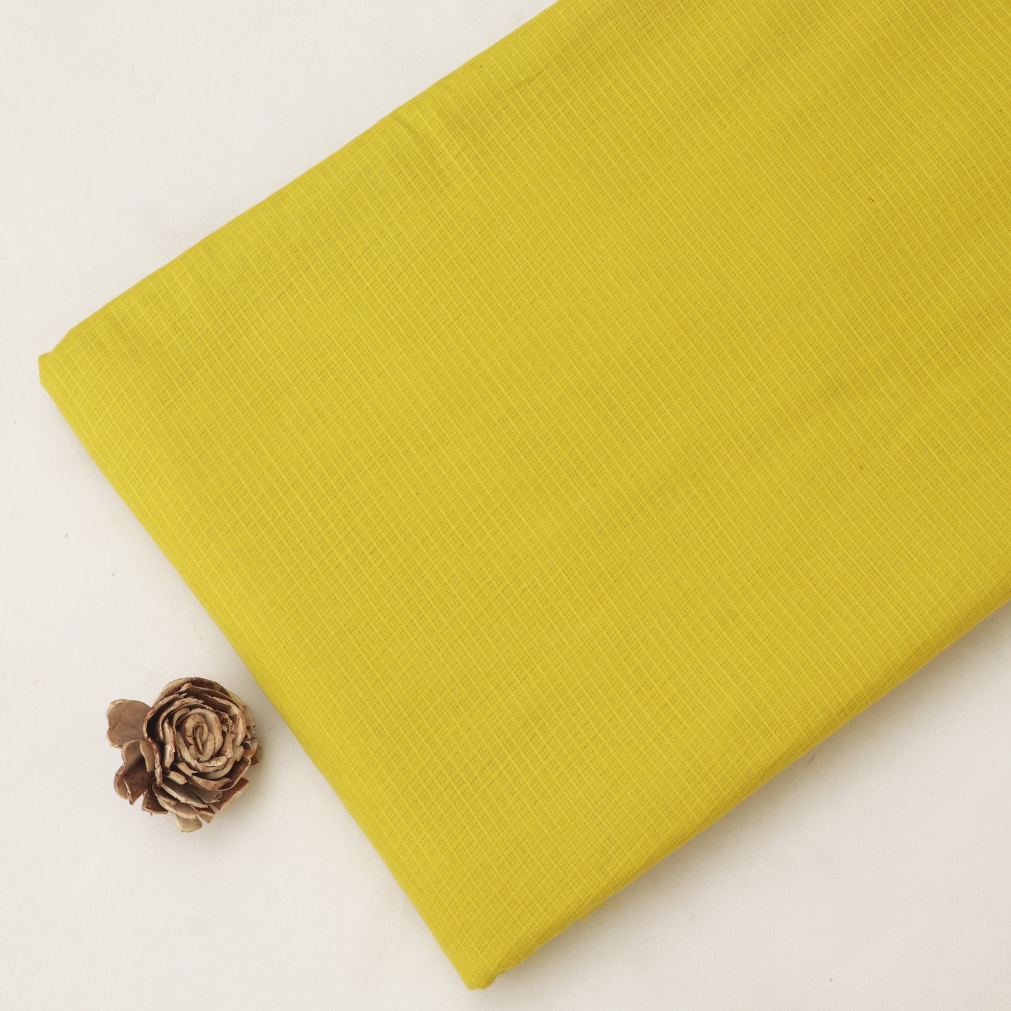 Kota Check Plain Fabric