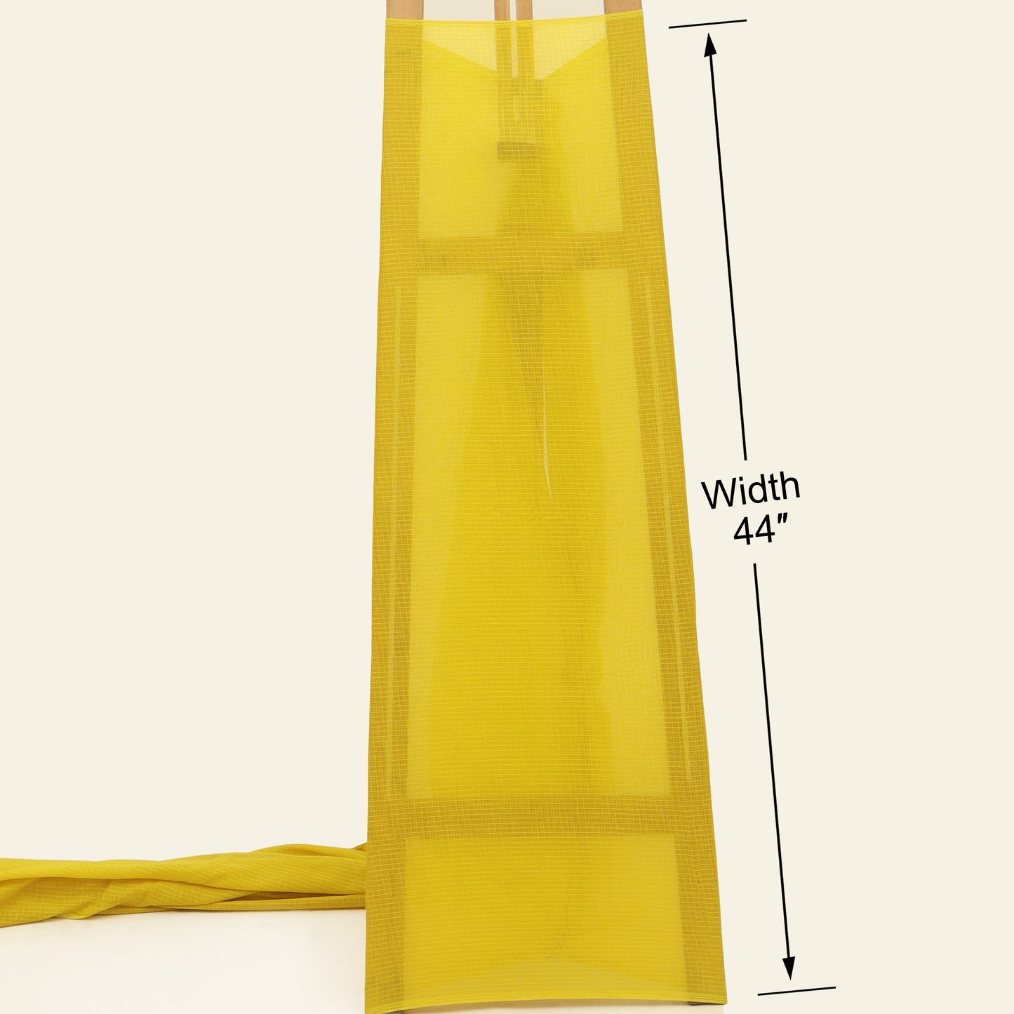 Kota Check Plain Fabric