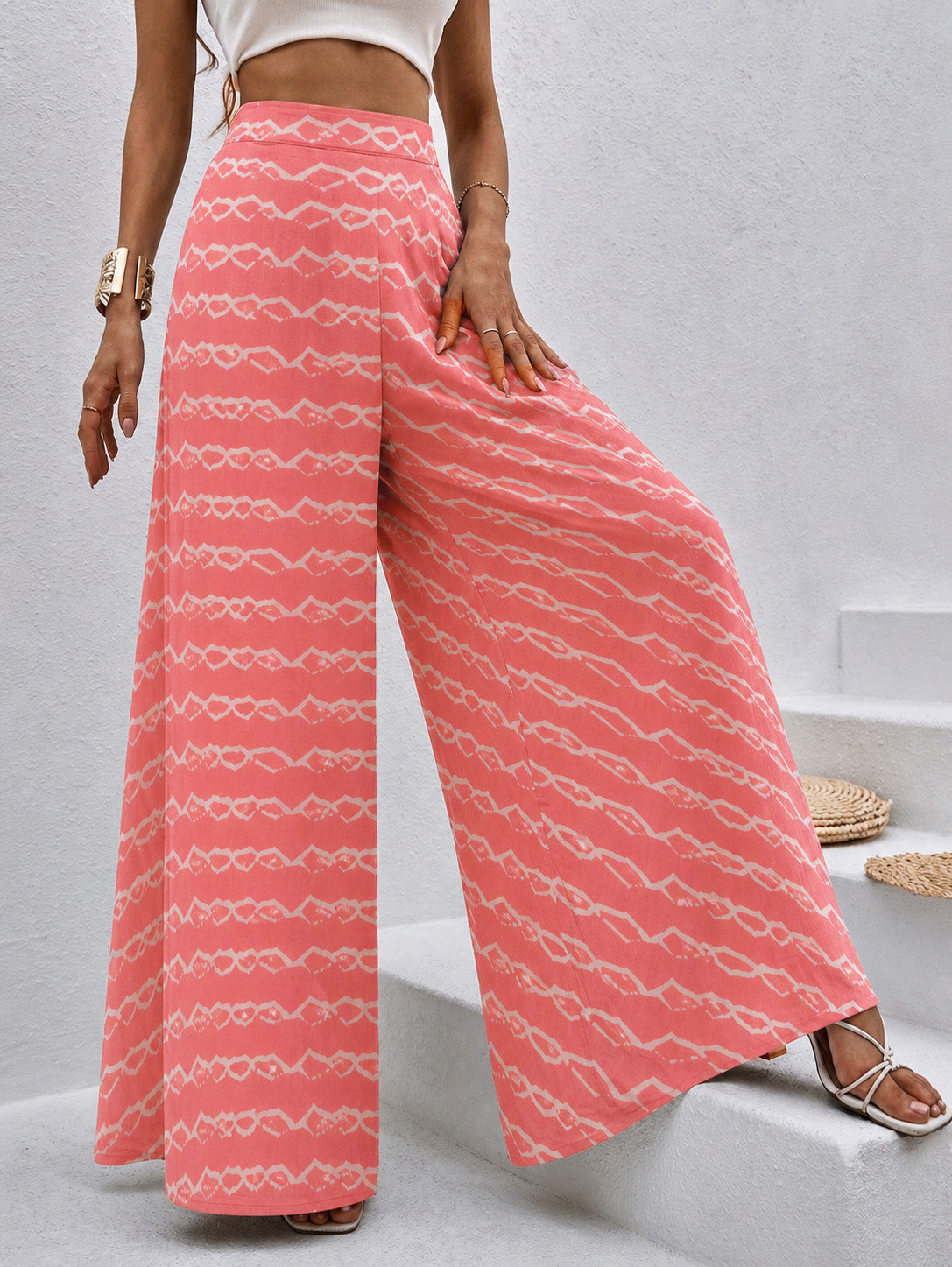 Muslin Print Chikan Embroidery Fabric
