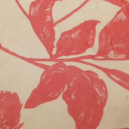 Muslin Print Chikan Embroidery Fabric