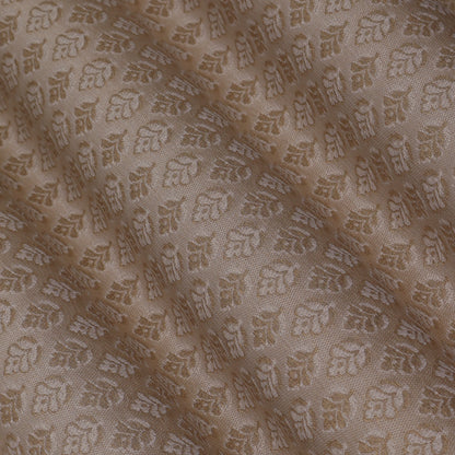 Dyeable Silk Brocade Fabric