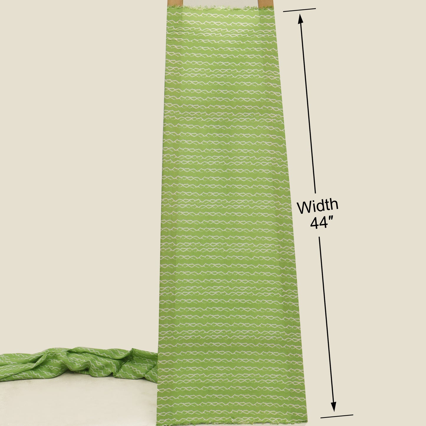 Muslin Print Chikan Embroidery Fabric
