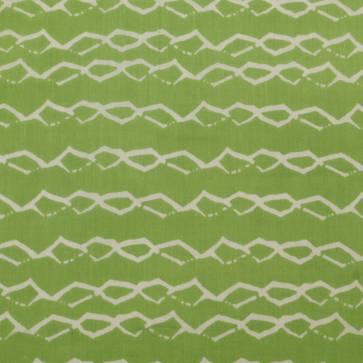Muslin Print Chikan Embroidery Fabric