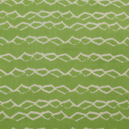 Muslin Print Chikan Embroidery Fabric