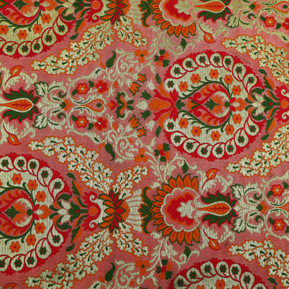 Multi -Colored Multi KimKhab Fabric