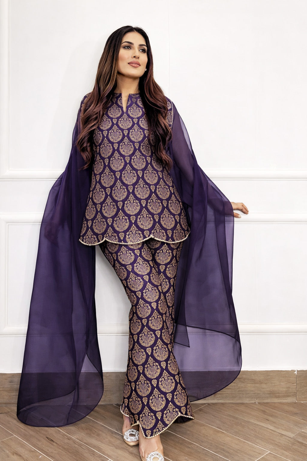 Traditional Design Brocade Fabric