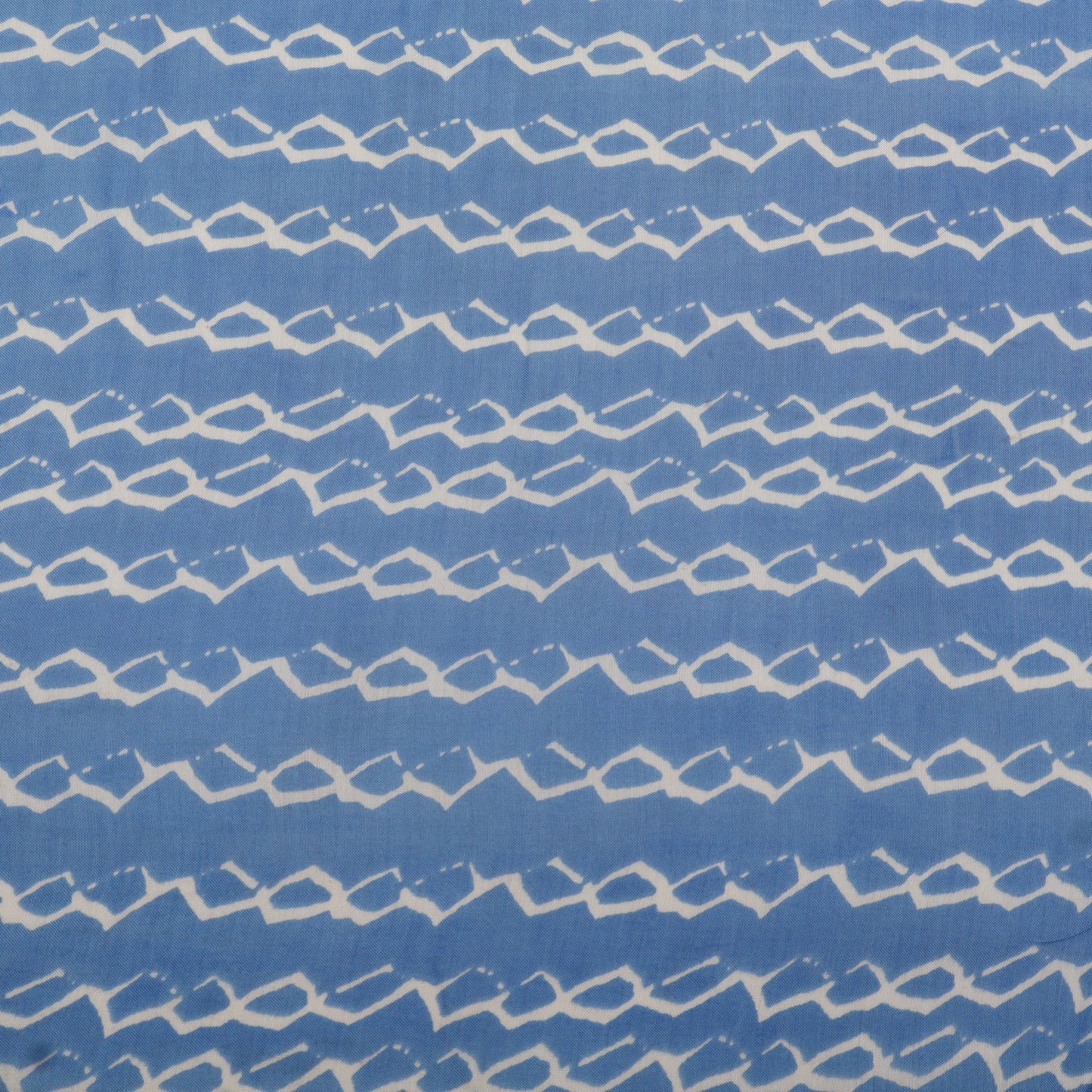 Muslin Print Chikan Embroidery Fabric