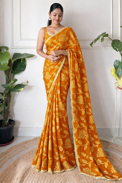 Floral Brocade Fabric