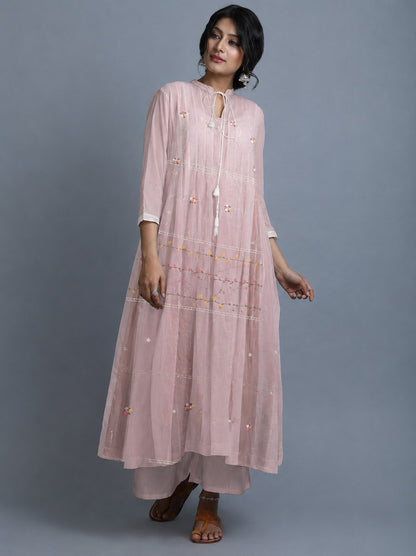 Chanderi Embroidery Fabric