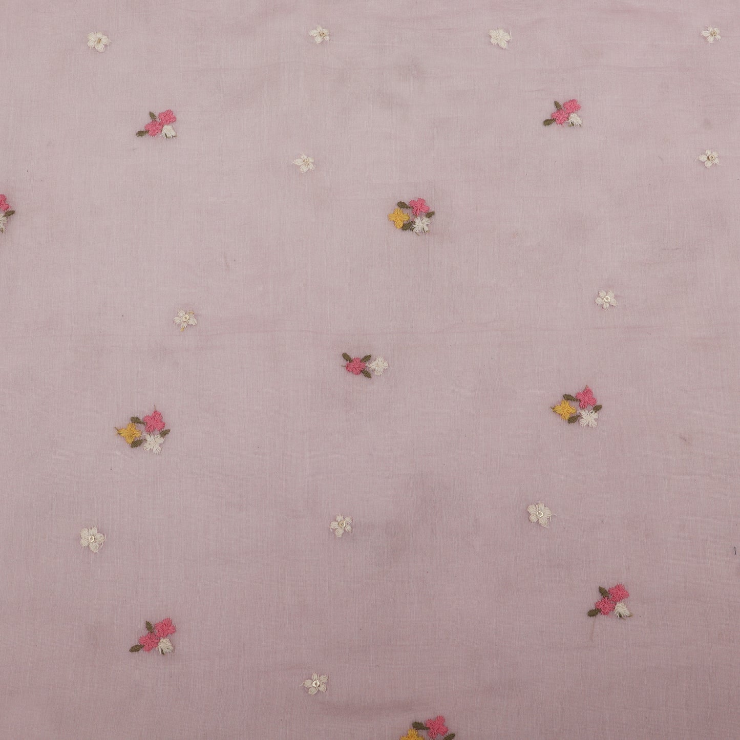 Chanderi Embroidery Fabric