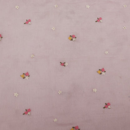 Chanderi Embroidery Fabric