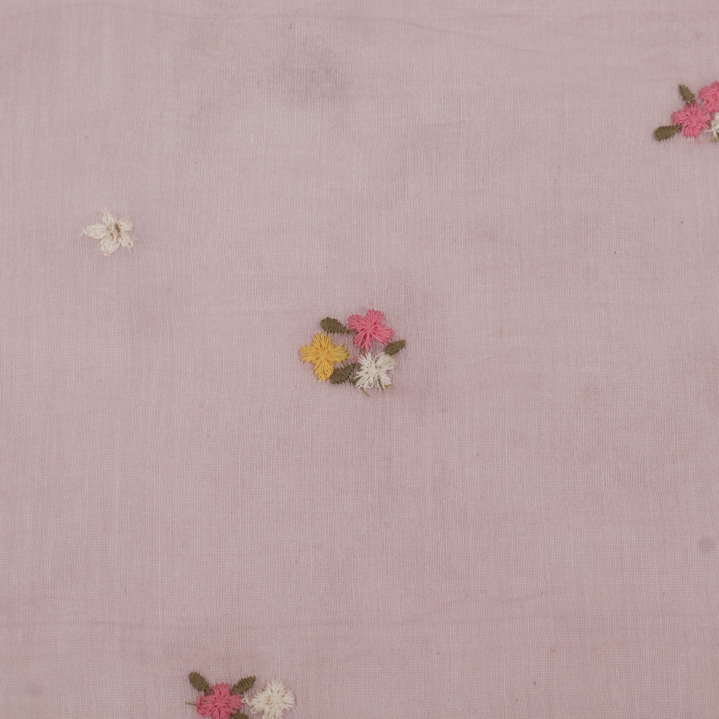 Chanderi Embroidery Fabric