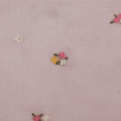 Chanderi Embroidery Fabric
