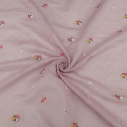 Chanderi Embroidery Fabric