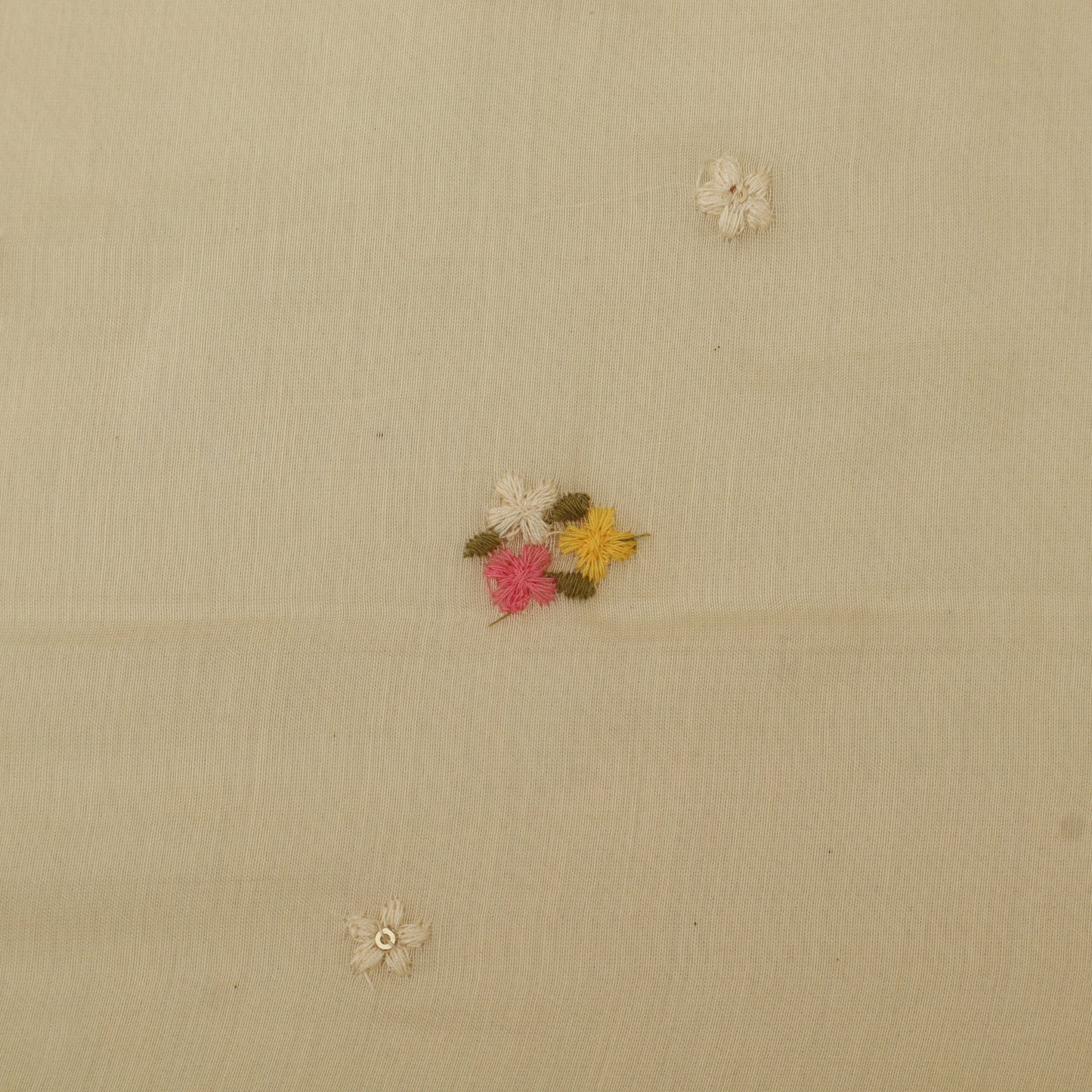 Chanderi Embroidery Fabric
