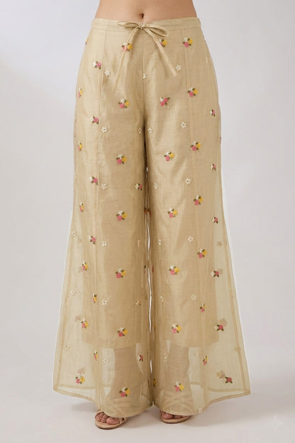 Chanderi Embroidery Fabric