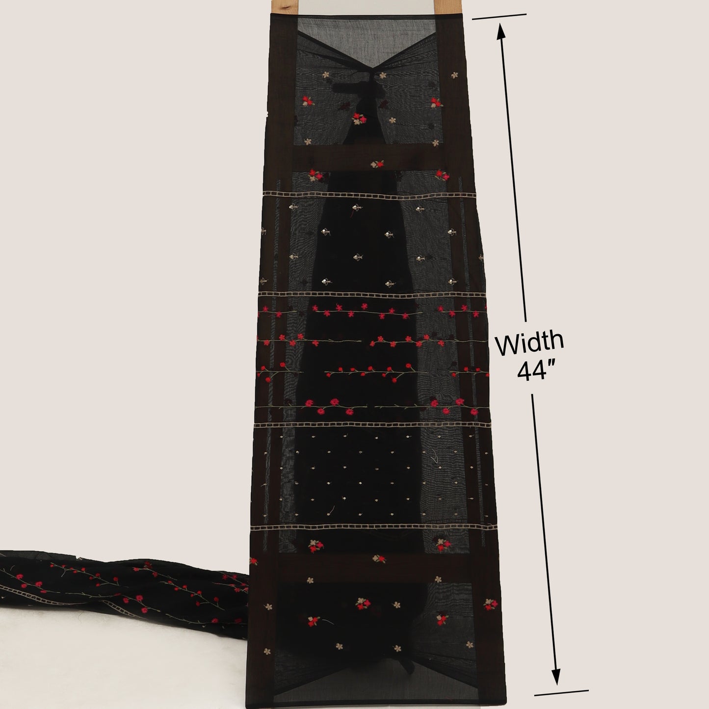 Chanderi Embroidery Fabric