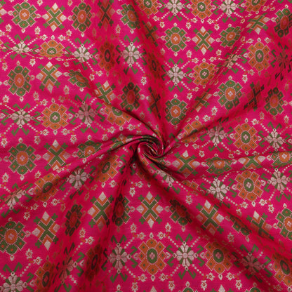 Traditional Motif Brocade Fabric