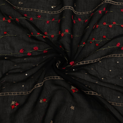 Chanderi Embroidery Fabric