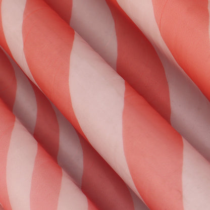 Multicolor Satin Organza Print Fabric