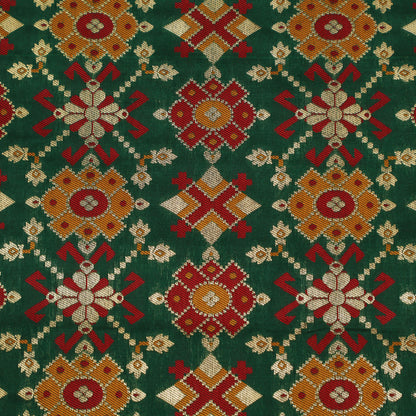 Traditional Motif Brocade Fabric