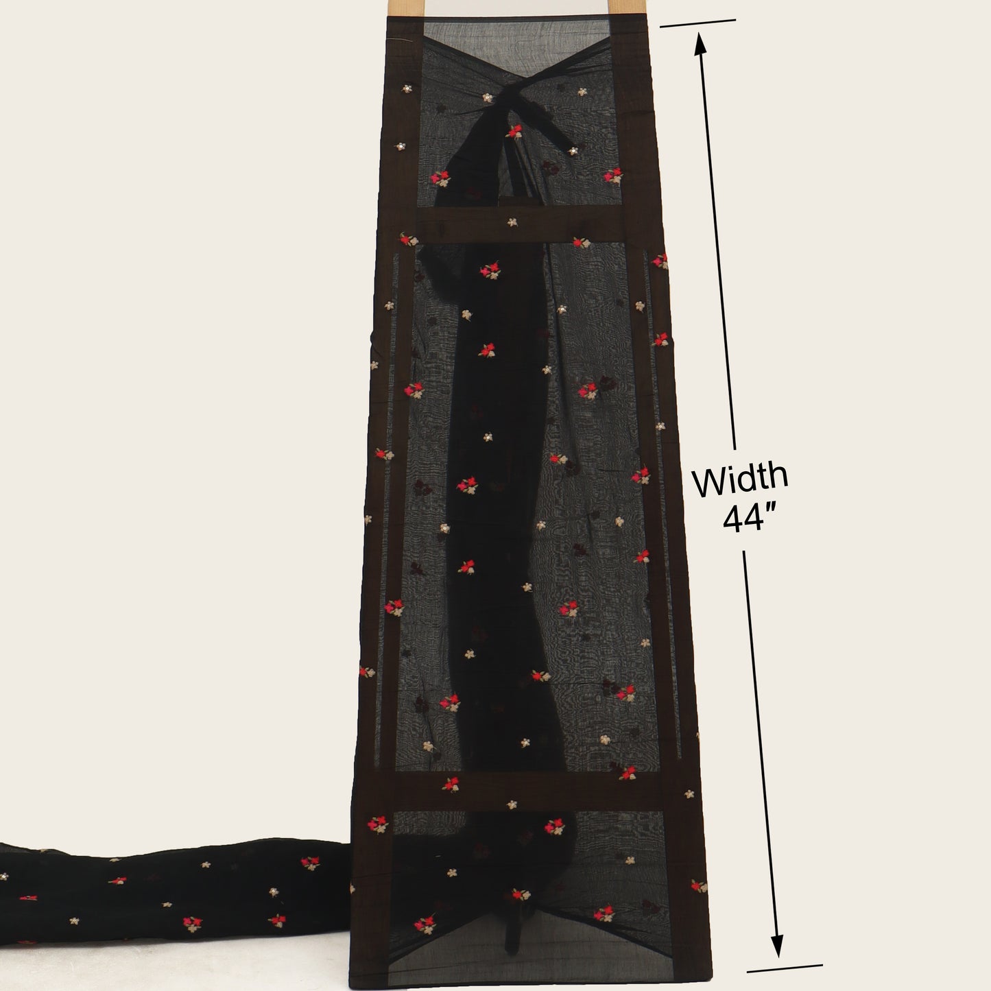 Chanderi Embroidery Fabric