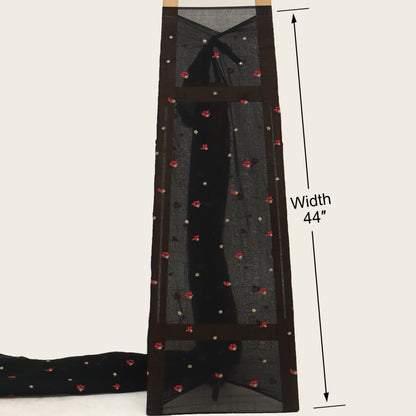 Chanderi Embroidery Fabric