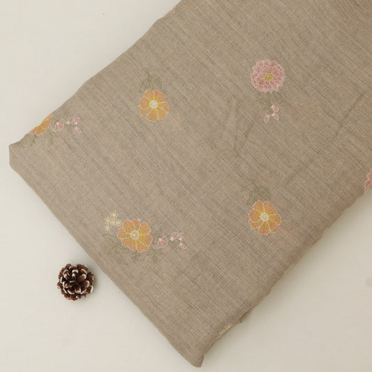 Pure Linen Embroidery Fabric