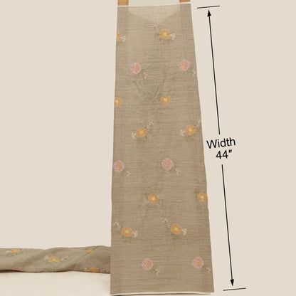 Pure Linen Embroidery Fabric