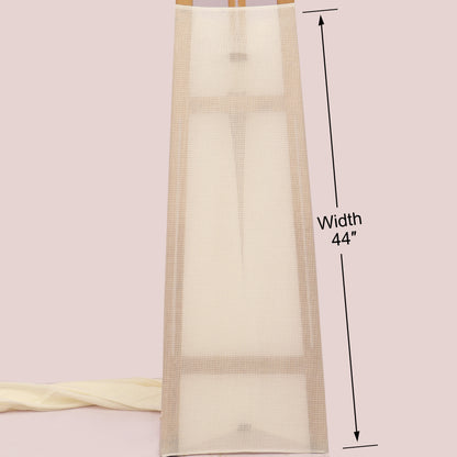 Kota Check Plain Fabric