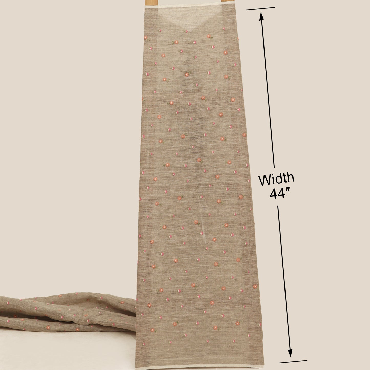 Pure Linen Embroidery Fabric