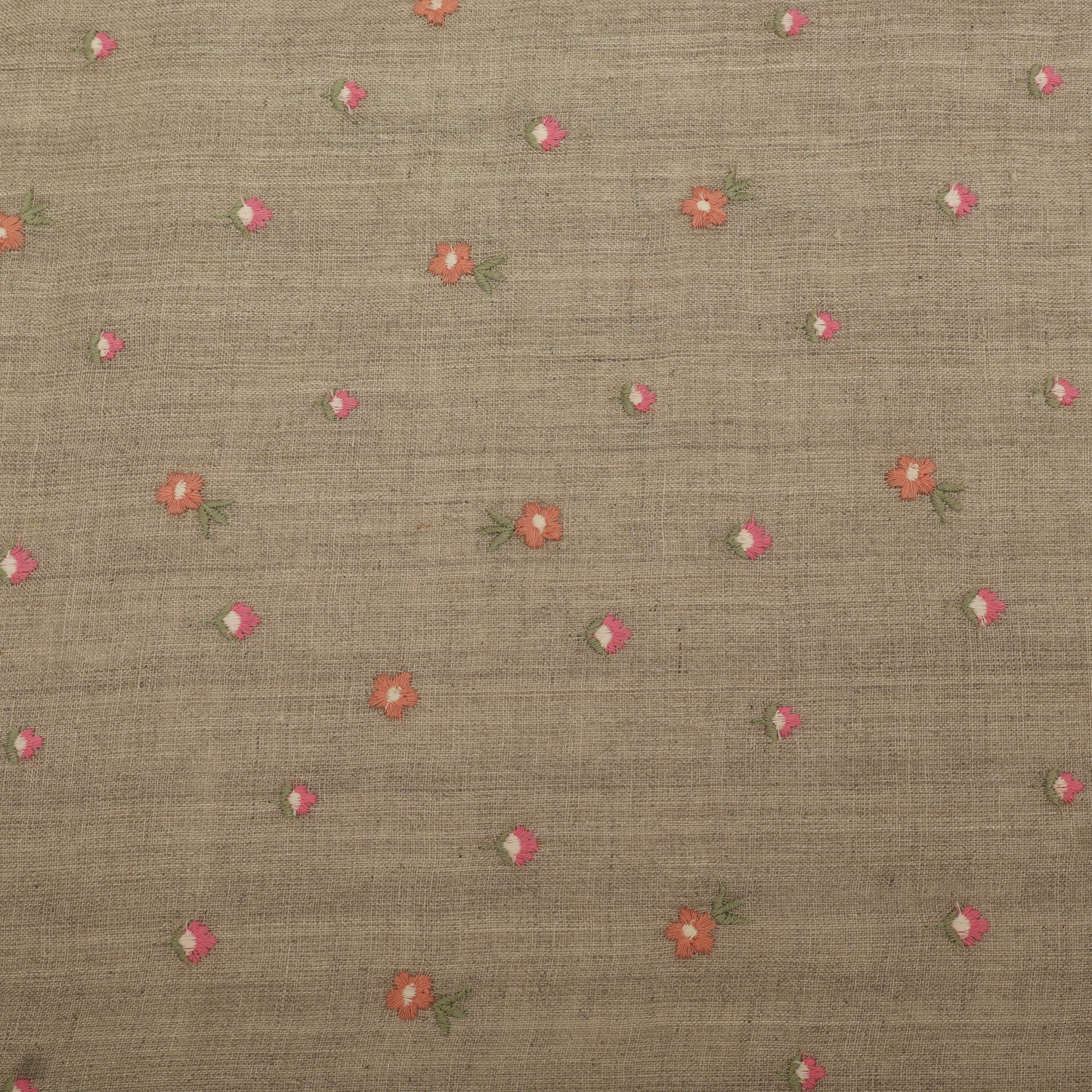 Pure Linen Embroidery Fabric