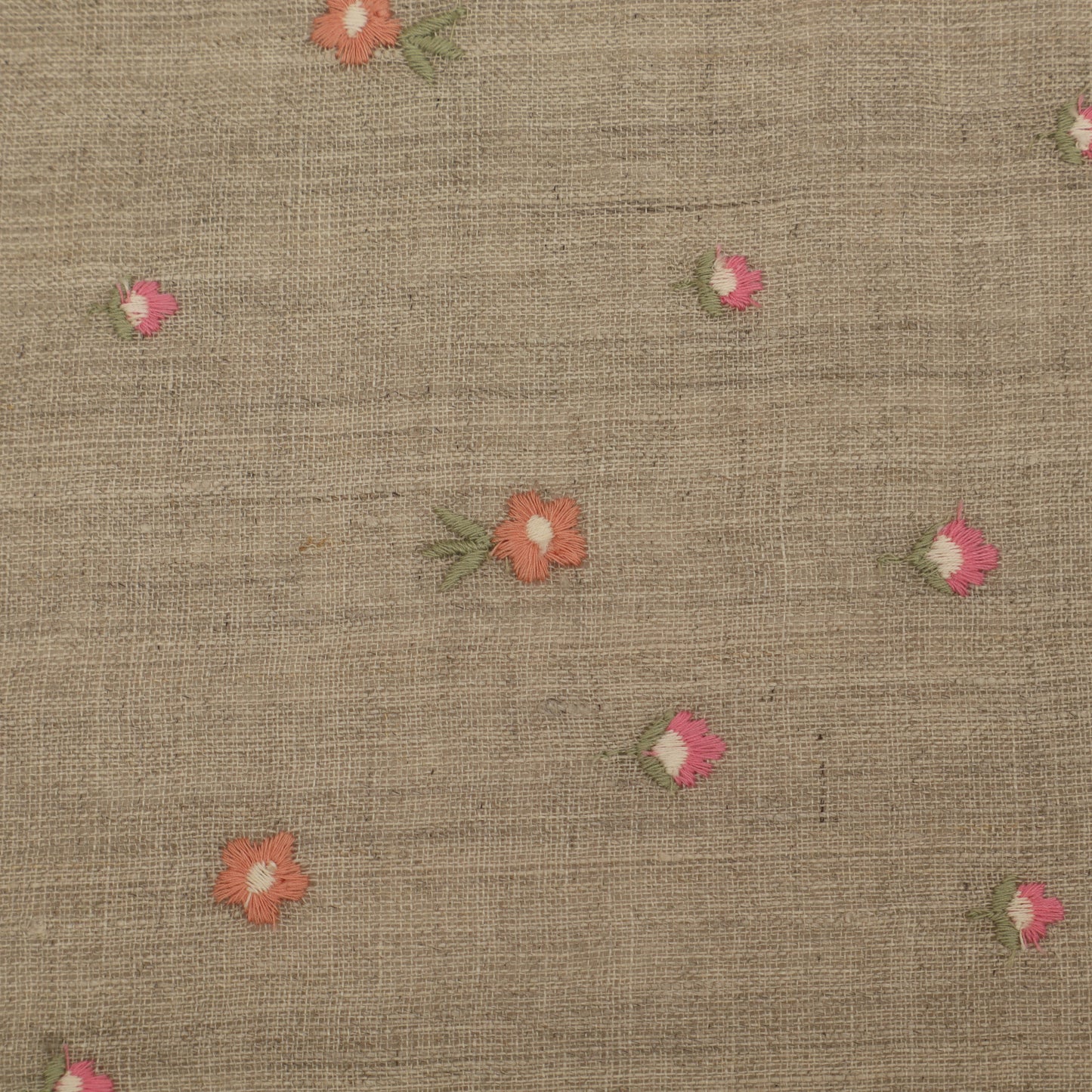 Pure Linen Embroidery Fabric