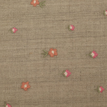Pure Linen Embroidery Fabric