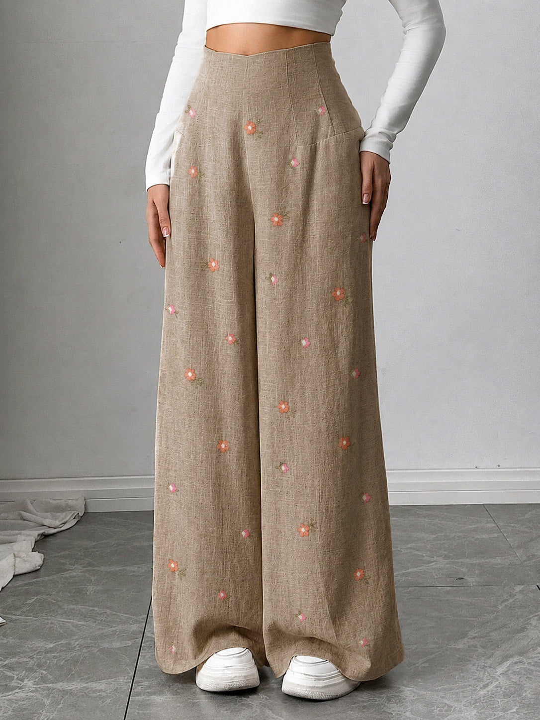 Pure Linen Embroidery Fabric