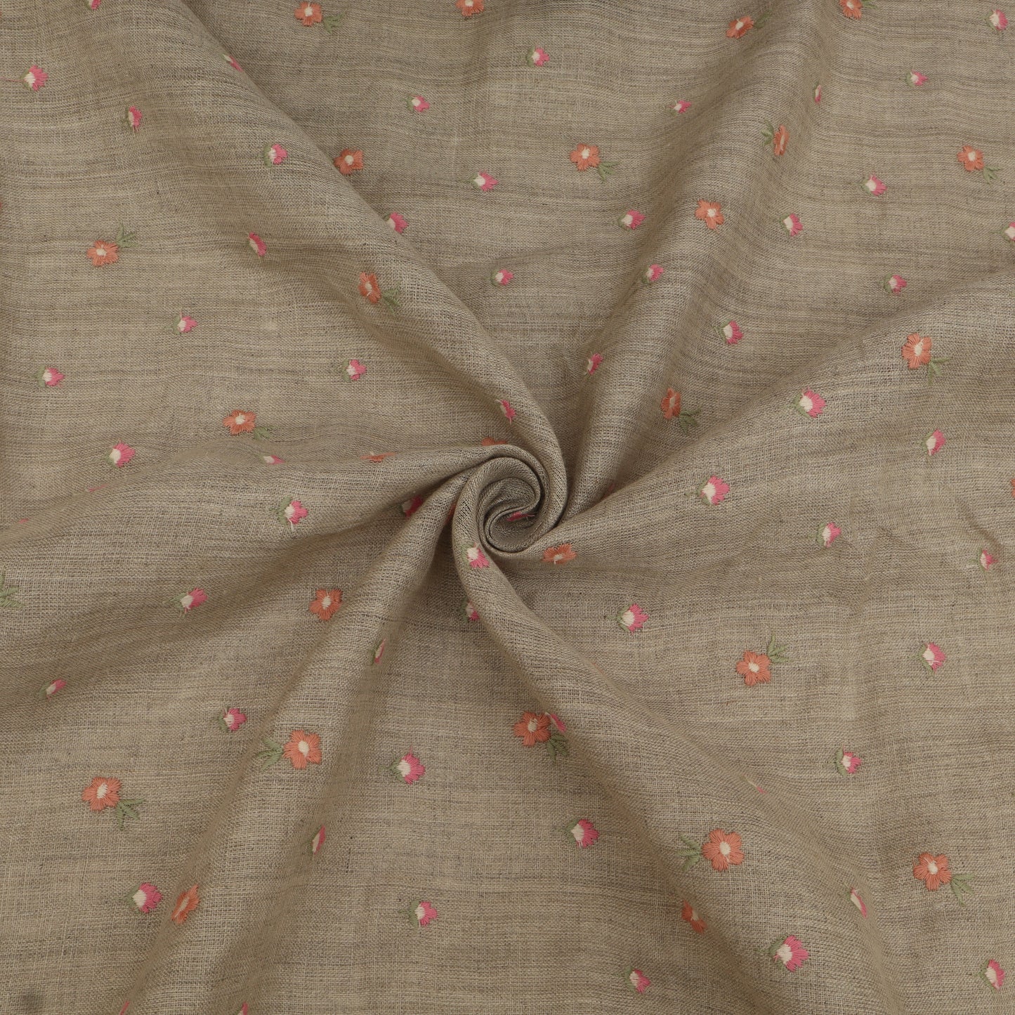 Pure Linen Embroidery Fabric