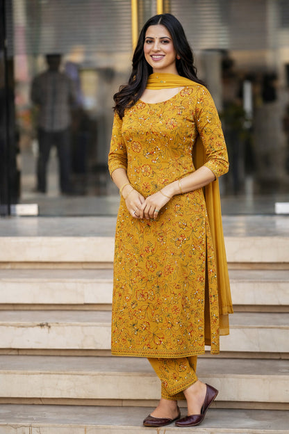 Raw Silk Embroidery Fabric