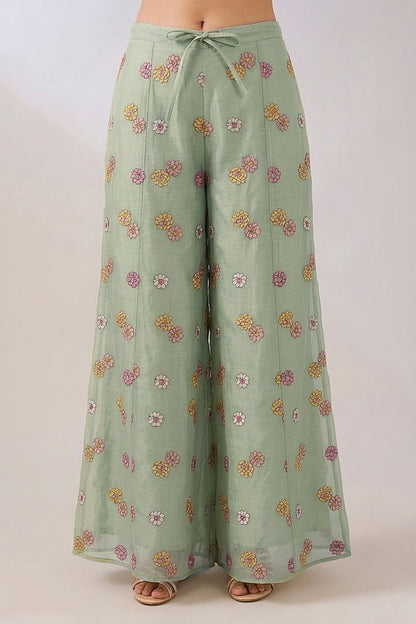 Chanderi Embroidery Fabric